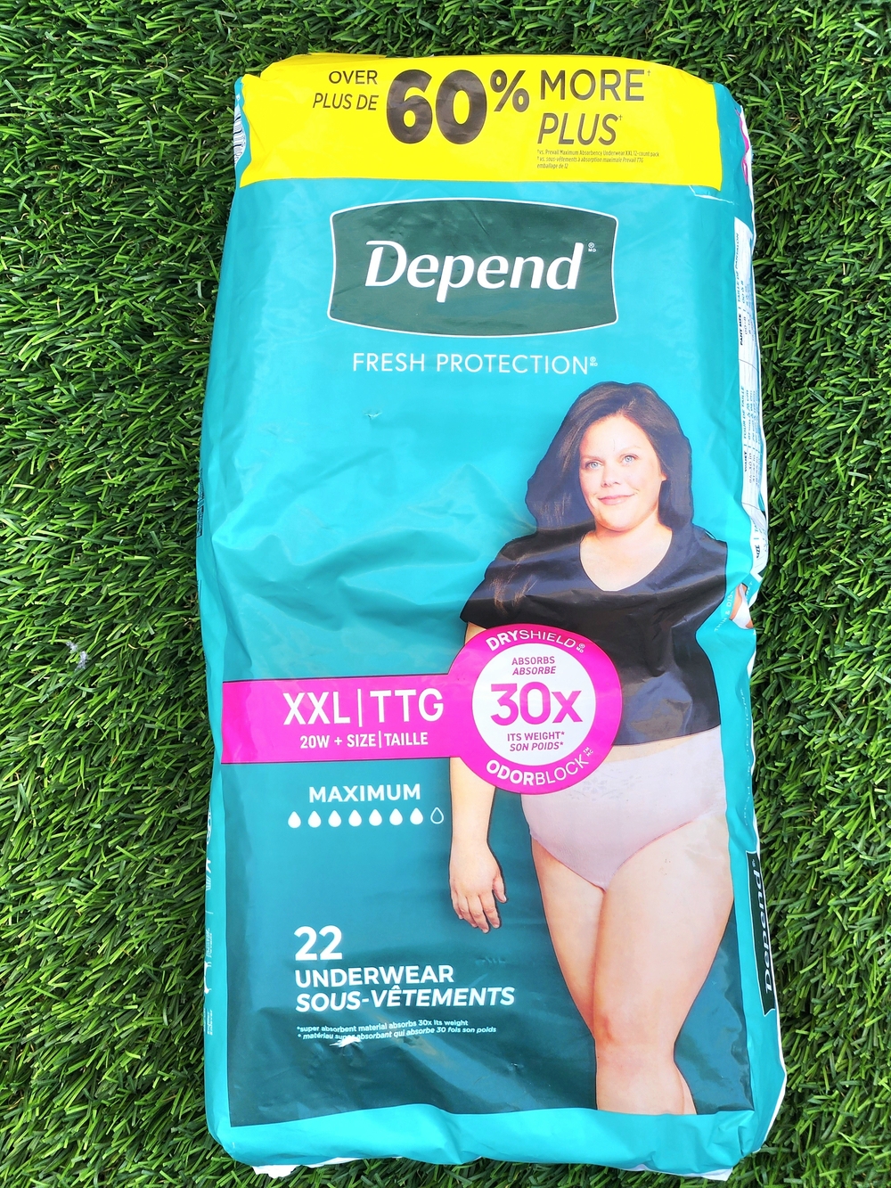Women’s XXL Fresh Protection Underwear